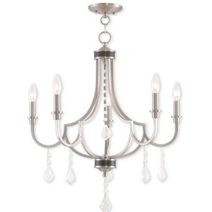 Crayford 5-Light Candle-Style Chandelier