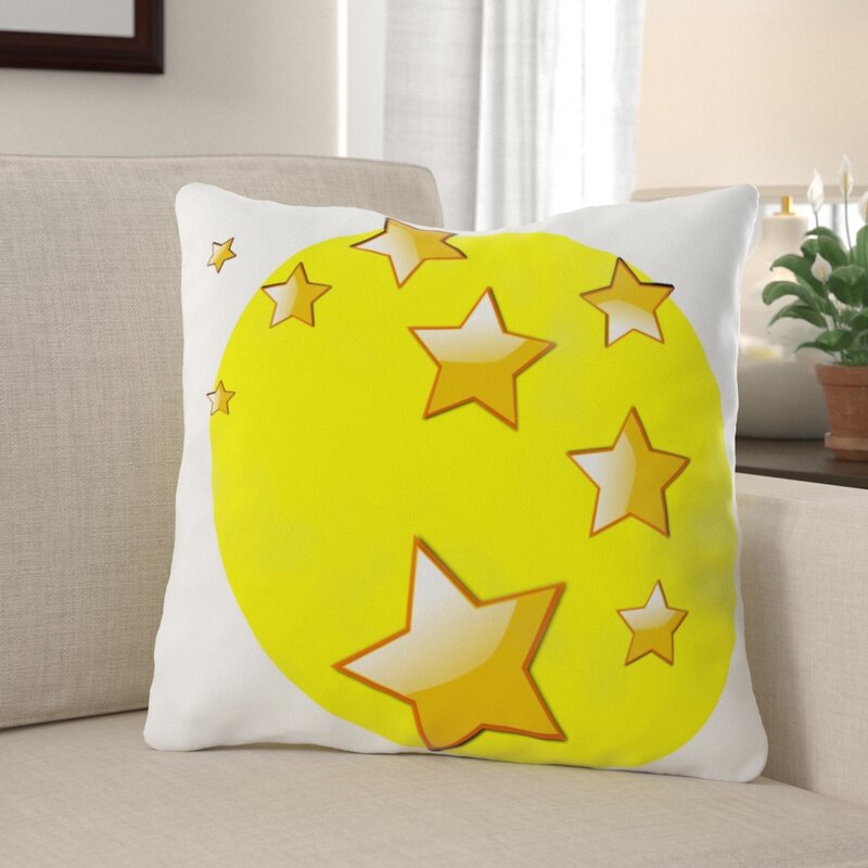 pillow with stars