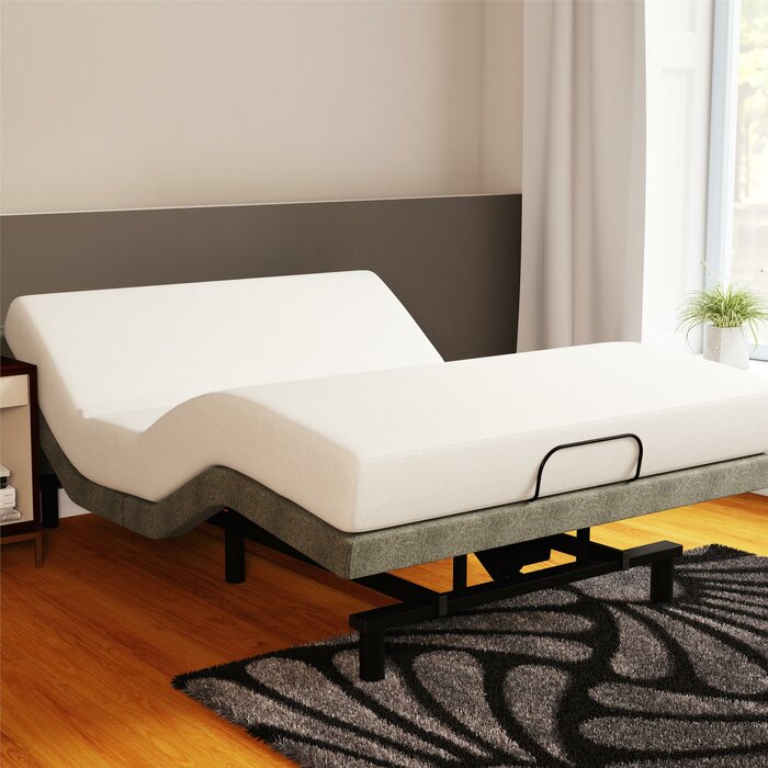 Alwyn Home Power Adjustable Bed Base and Mattress & Reviews | Wayfair