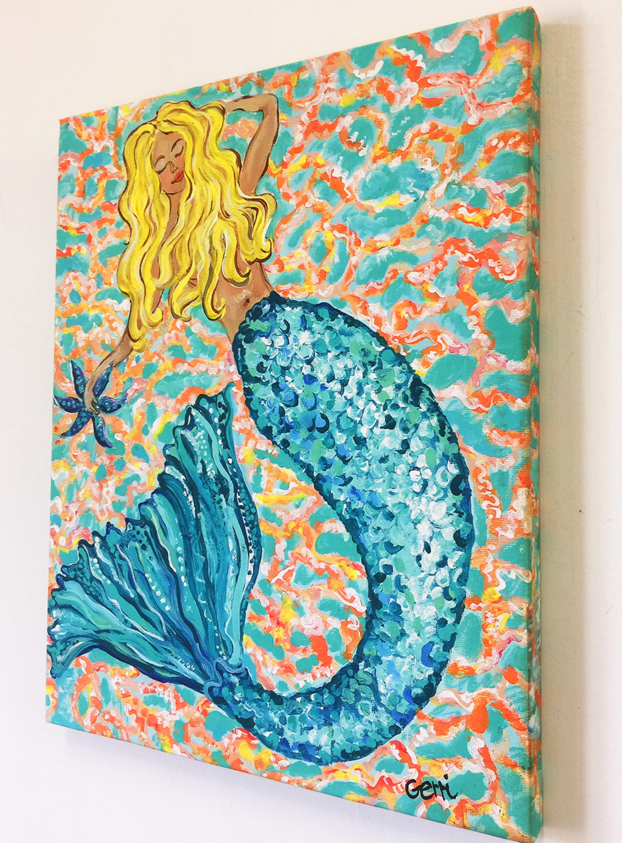 Harriet Bee 'Mermaid' Canvas Art Wayfair