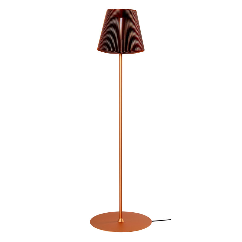 wayfair copper floor lamp