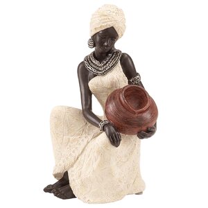 African Woman Figurine