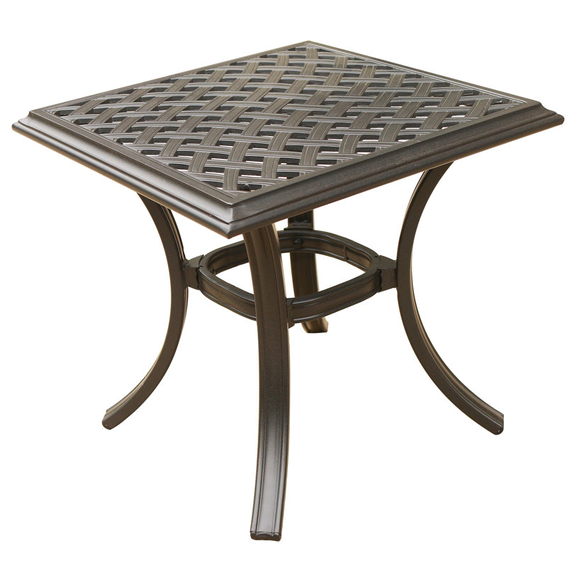 Darby Home Co Dalessio Standard Aluminum Side Table Reviews Wayfair