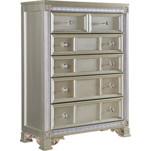 Go to store & view more images Tiffany 6 Drawer Chest by Fairfax Home Collections