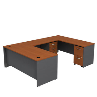 Go to store & view more images Bush Business Furniture Series C U-Shape Executive Desk