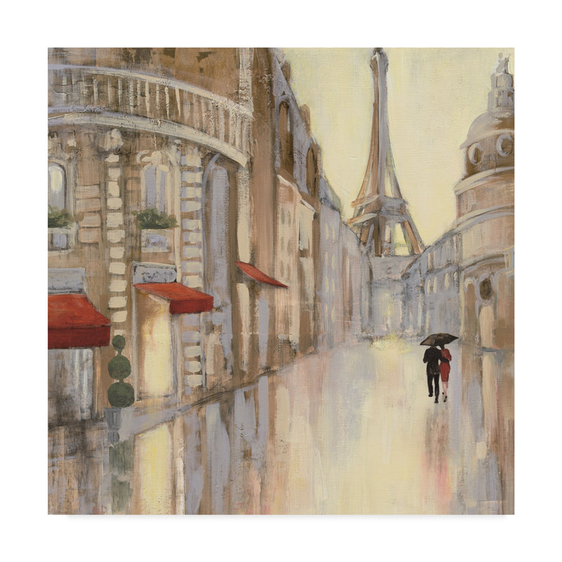 Winston Porter Touring Paris Couple Iii Acrylic Painting Print
