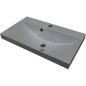 Fackelmann 60 cm Einbauwaschbecken Malua