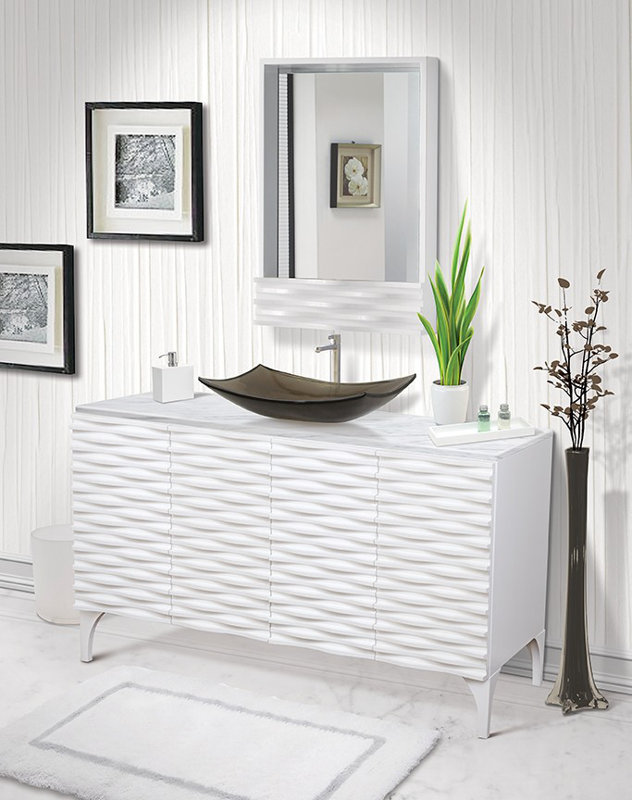 Decolav 24 Bathroom Vanity decolav sophia 60" single bathroom vanity & reviews | wayfair Decolav 24 Bathroom Vanity decolav sophia 60" single bathroom vanity & reviews | wayfair