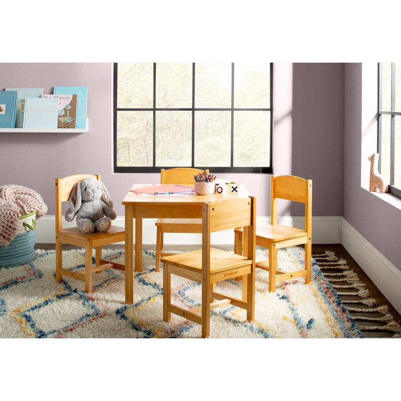 Kidkraft Farmhouse Kids 5 Piece Square Table And Chair Set Reviews