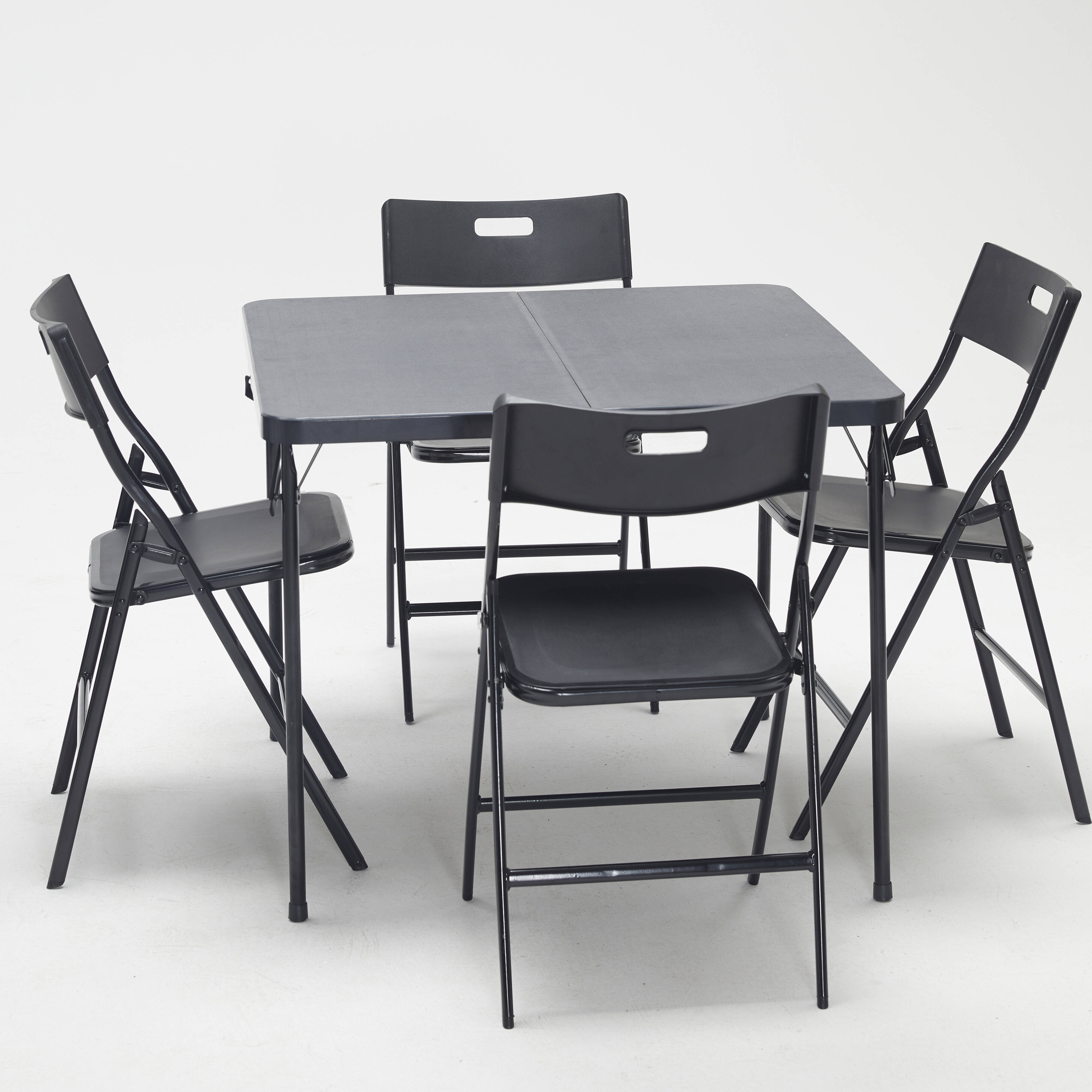 folding table and chairs wayfair