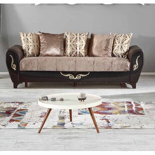Legacy Plus Convertible Sofa Sleeper, Dropp Brown By Rosdorf Park