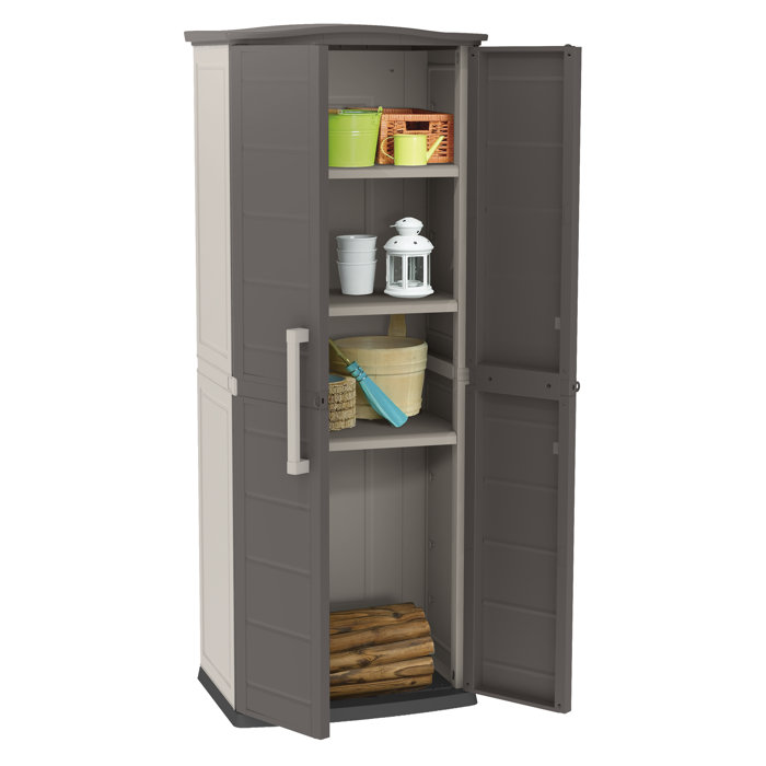 Keter Boston 70 H X 28 W X 20 D Storage Cabinet Wayfair Ca