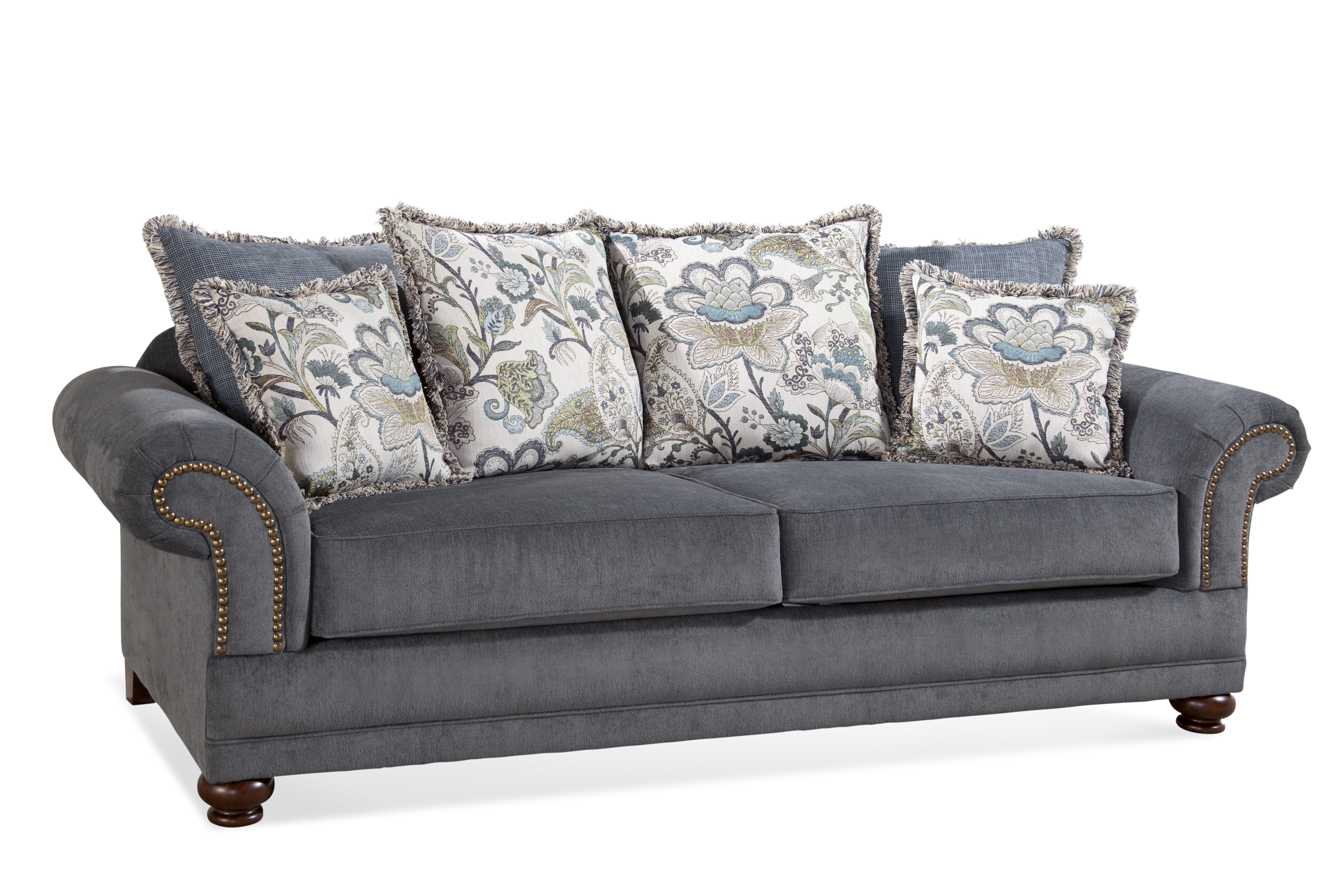 Darby Home Co 96 Rolled Arms Sofa Reviews Wayfair Darby Home Co 96 Rolled Arms Sofa