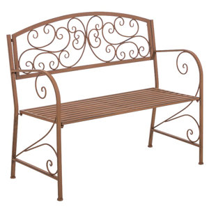 Gartenbank Tahoe aus Metall von Home & Haus