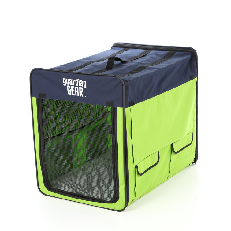 collapsible mesh dog crate