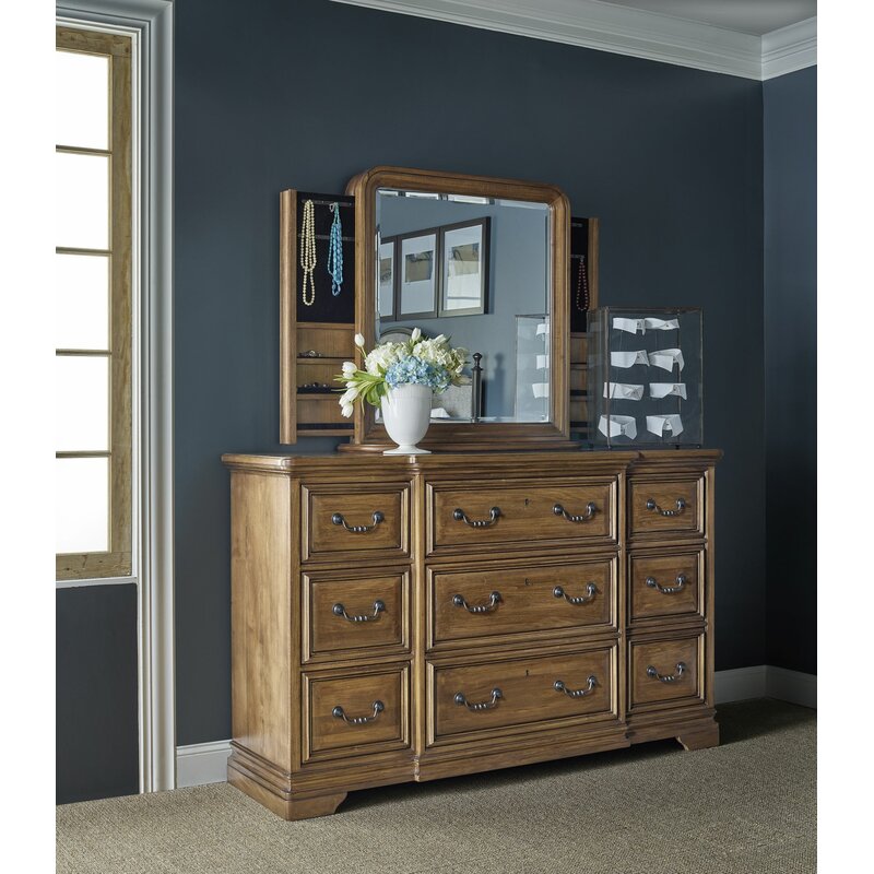 Universal Furniture 9 Drawer Dresser With Mirror Wayfair