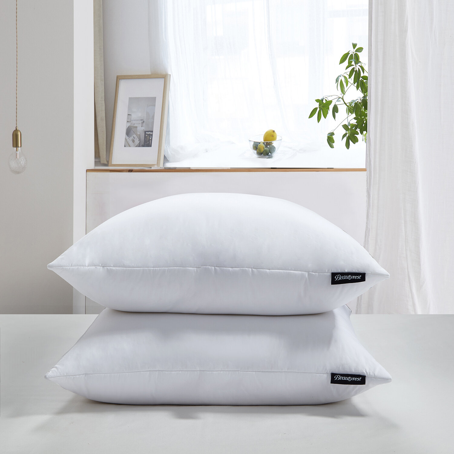 NEW Feather Silk Ultra Soft Bed Pilllow Case Five Star Hotel Pillows Sleep Care 