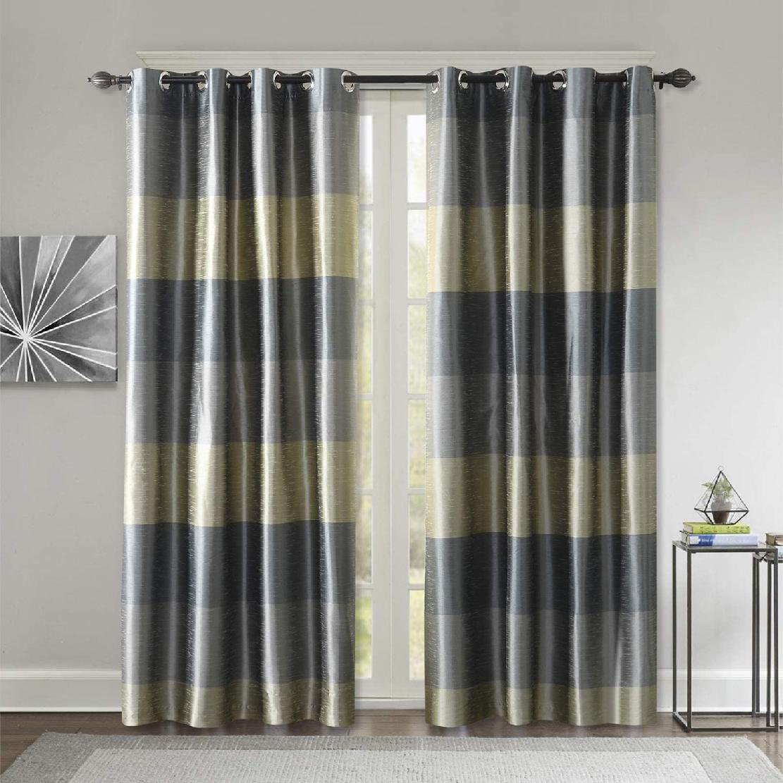 Wrought Studio Chileh Polyester Blackout Curtains / Drapes Pair