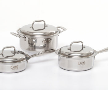 360 Cookware 6 Piece Stainless Steel Cookware Set 360 Cookware