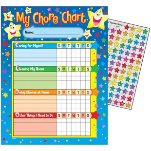 Laminated Chore Incentive Chart Teacher Created Resources 14 Total New Poster 