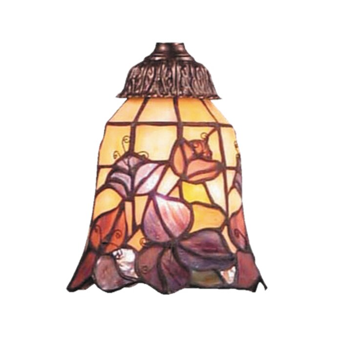 Fleur De Lis Living Antoinette 5 25 Glass Bell Ceiling Fan Fitter
