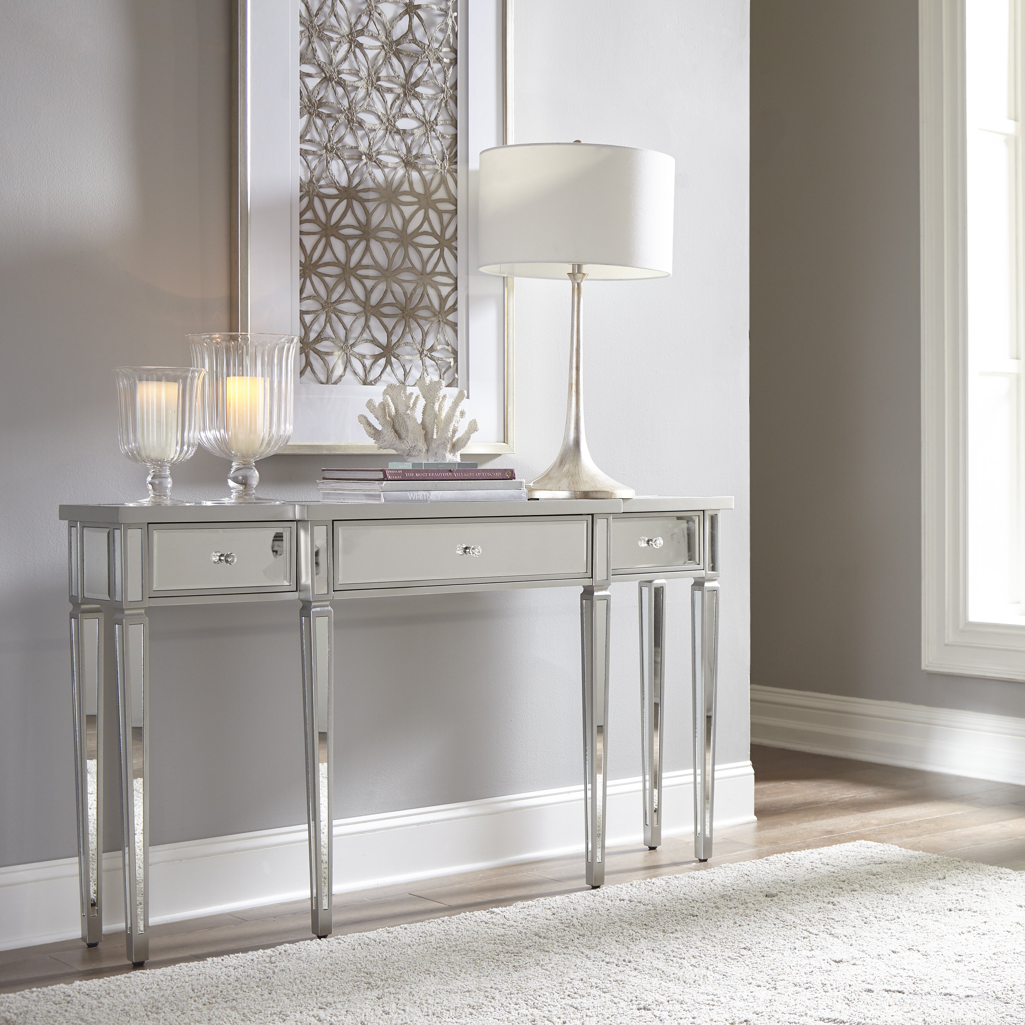 mirrored entry table