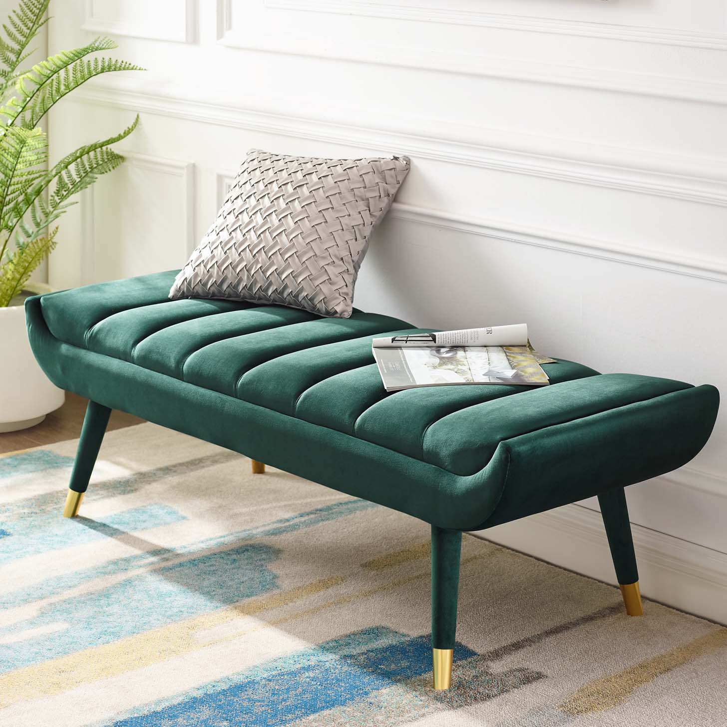 Mercer41 Mackay Upholstered Bench Reviews Wayfair