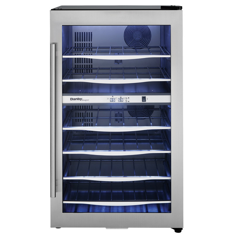 Danby 38 Bottle Dual Zone Freestanding Wine Refrigerator Reviews Wayfair