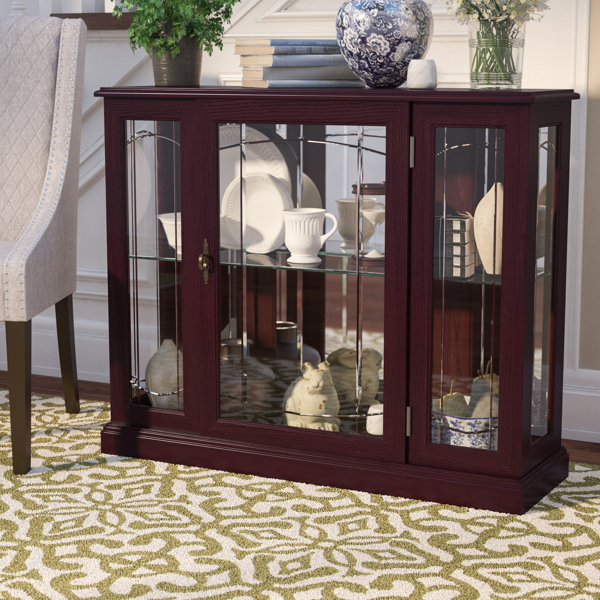 Lighted Console Curio Cabinets Wayfair