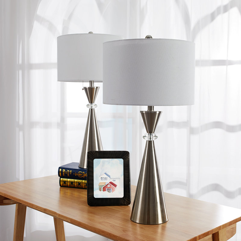 Everly Quinn Roiguez 28 25 Nickel Table Lamp Set With Usb Reviews Wayfair,Cute Cats Wallpapers For Girls