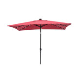 Lighted Rectangular Patio Umbrellas You Ll Love In 2020 Wayfair
