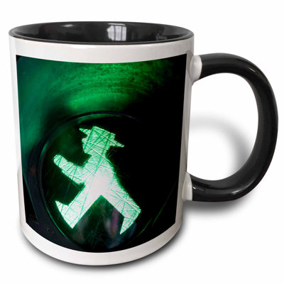 Germany Berlin Alexanderplatz DDR Museum Ampelmann Coffee Mug East Urban Home Color Black Capacity 11 oz