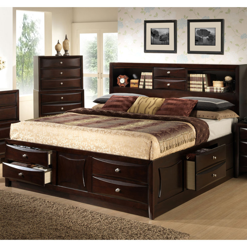 Red Barrel Studio Raffin Storage Platform Bed Reviews Wayfair