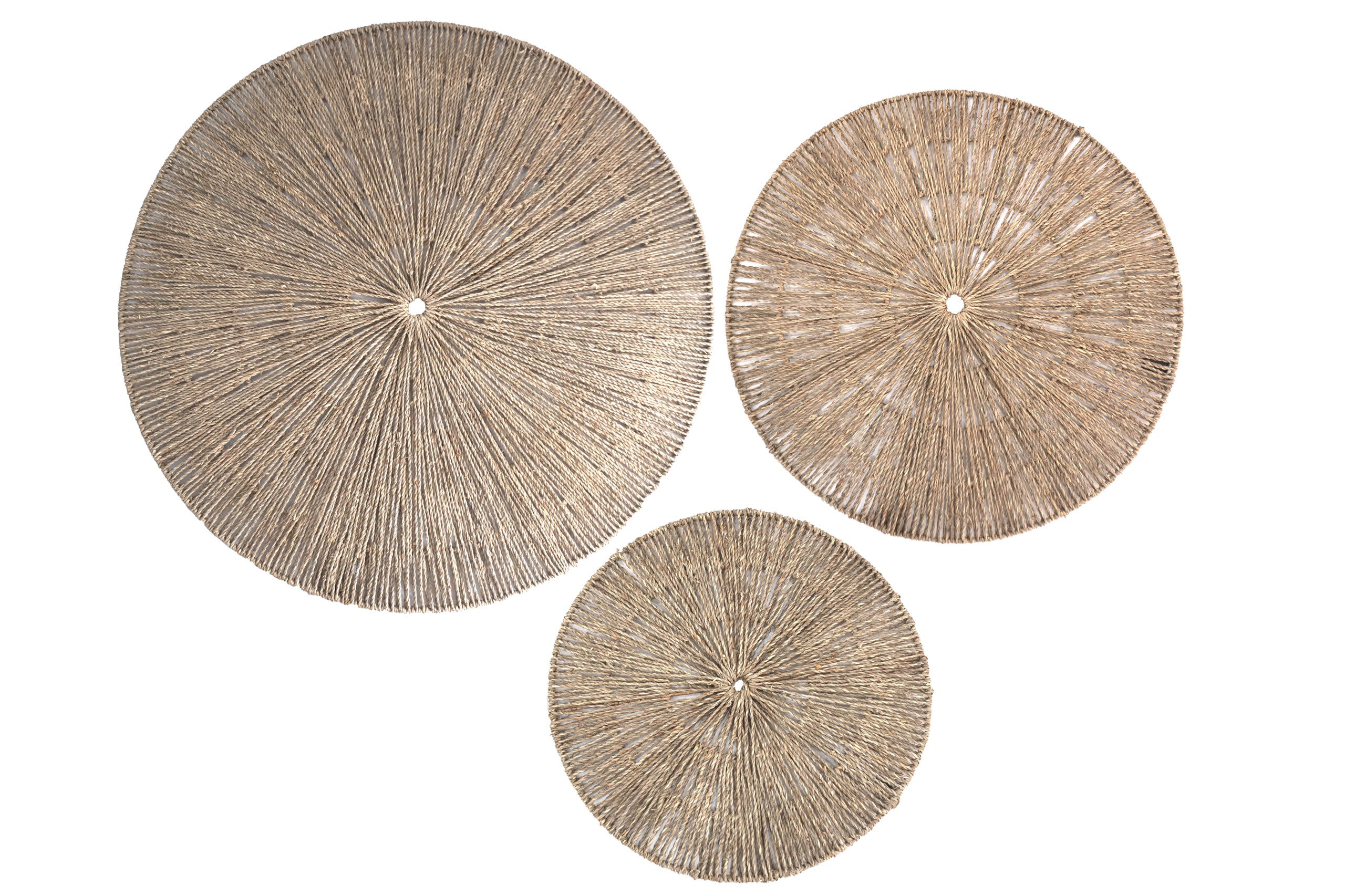 Bayou Breeze 3 Piece Seagrass Wall Décor Set | Wayfair