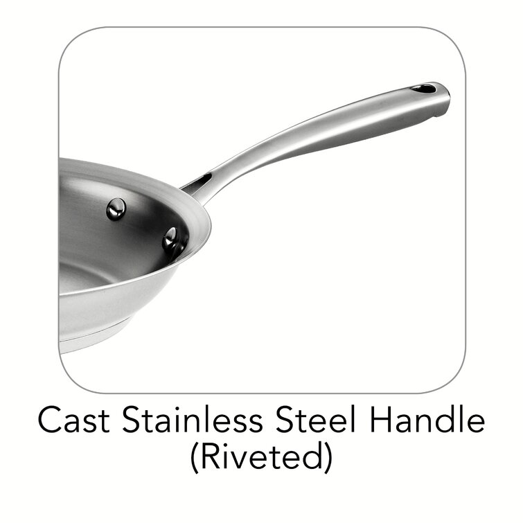 Tramontina Cast Stainless Steel Handle Pan
