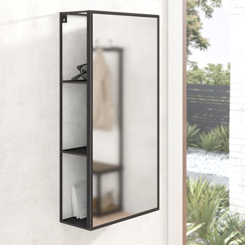 bathroom mirror with storage canada