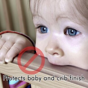 crib plastic rail protectors