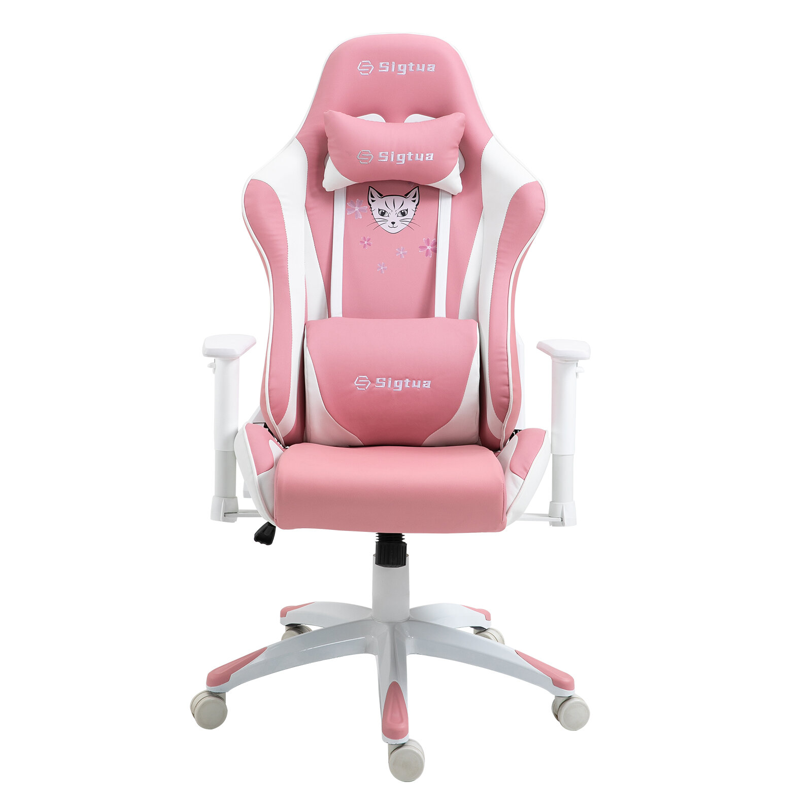 Sigtua Pink Ergonomic High Back Racing Gaming Chair Wayfair