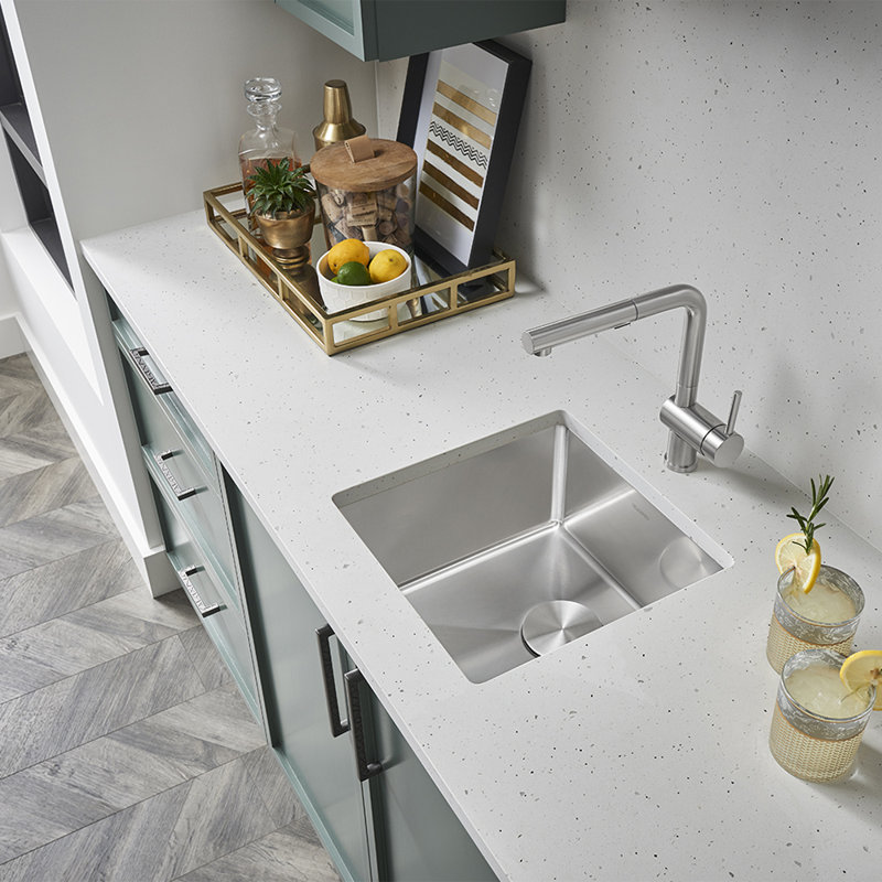 Blanco Quatrus R15 17 L X 17 W Undermount Bar Sink Wayfair