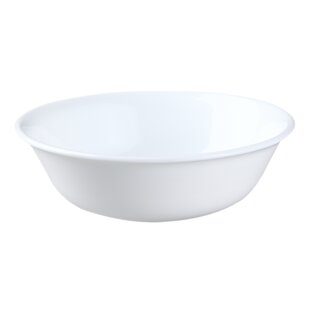 18-Oz Porcelain Cereal Bowls/Soup/Noodle Bowl Set,Natural White,Set of 4 