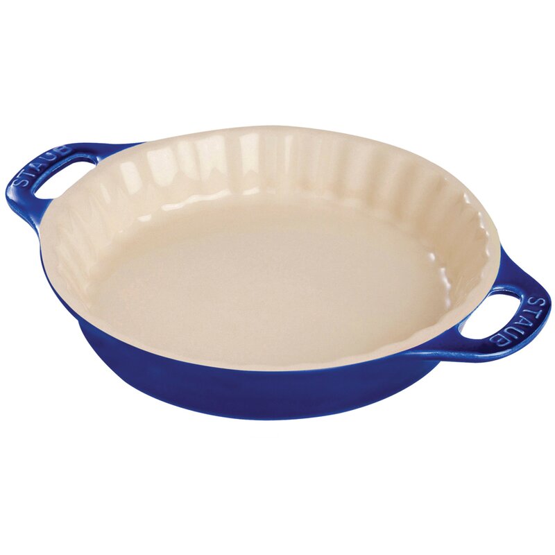 Staub Ceramics Round Pie Dish & Reviews | Perigold