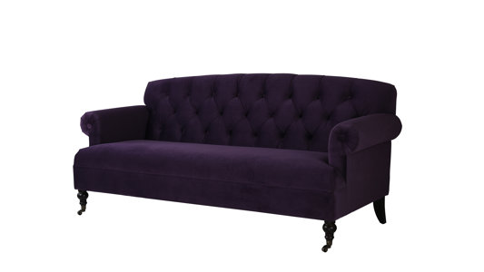 Rosdorf Park Lomeli Tufted Rolled Arm Sofa