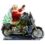 Santa On Motorcycle Wayfair