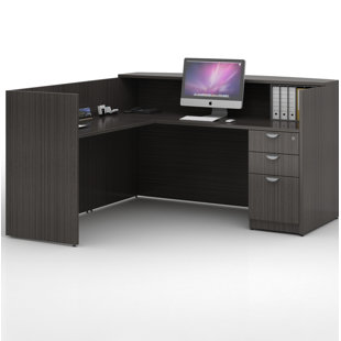 Go to store & view more images Symple Stuff Contemporary 3 Piece L-Shape Desk Office Suite