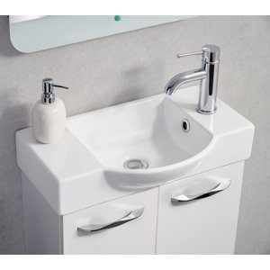 Fackelmann 54,5 cm Einbau-Waschbecken
