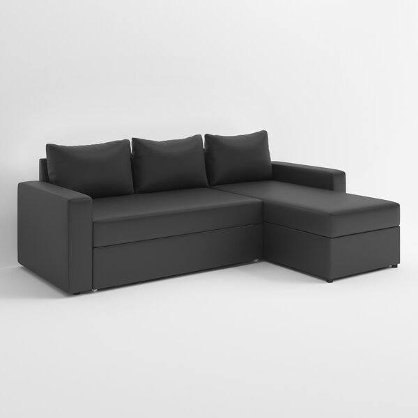 91 Wide Polyester Blend Reversible Sleeper Sofa & Chaise by ZTOZZ 