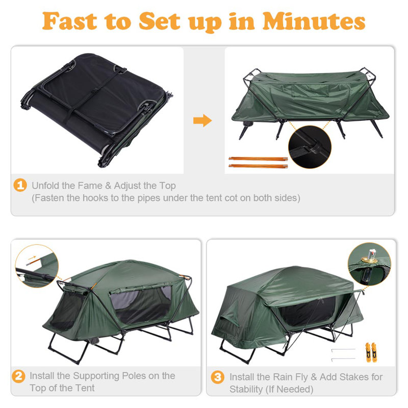single tent cot