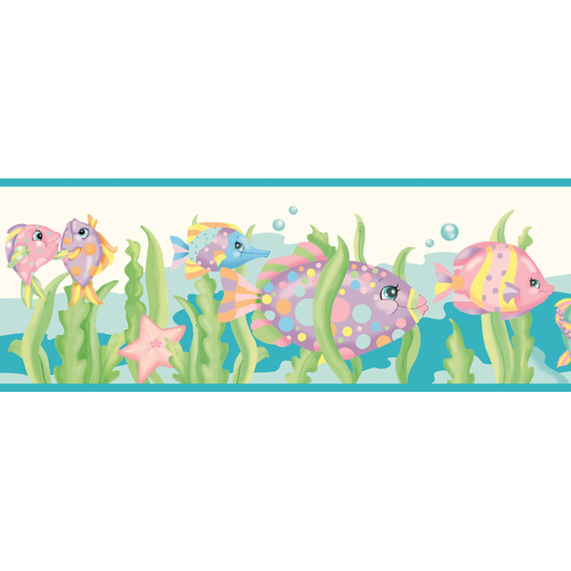 Zoomie Kids Tryon Kids Fish Seashell Octopus Turtle Starfish 15 L