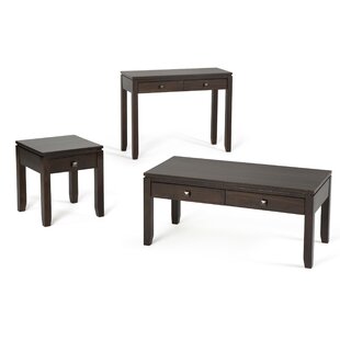 3 Piece Coffee Table Set by Winston Porter