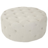 Tufted Cocktail Ottoman by Zentique